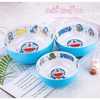 🌸𝐓𝐀̣̆𝐍𝐆 𝐐𝐔𝐀̀🌸 Tô chén bát, đũa, muỗng thìa Doremon - Hello Kitty - Doraemon - Melody - Elsa