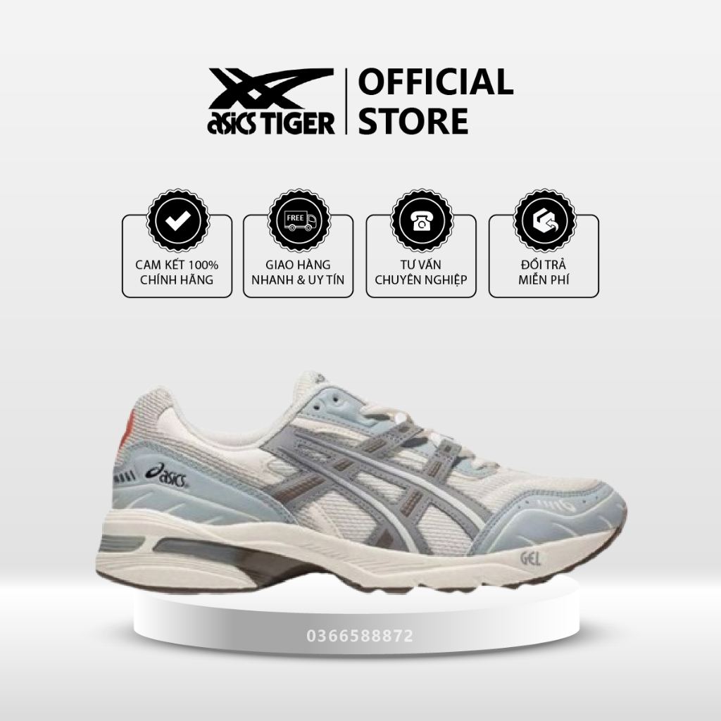 | CHÍNH HÃNG | Giày Asics Gel-1090 Cream Gray Blue '1203A243-021'