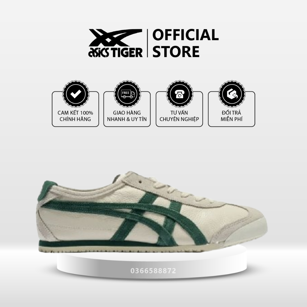 | CHÍNH HÃNG | Giày Onitsuka Tiger Mexico 66 Green W '20221183-A360'
