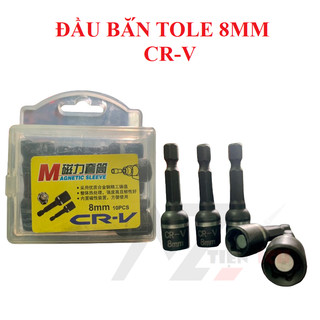 Đầu bắn tole 8mm siêu hít, đầu bắn bulong, đầu bắt vít có nam châm bắn tôn siết ốc vít, Đầu bắn tôn, Đầu chụp bắn tôn
