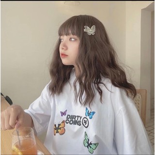Áo thun swe bướm form rộng unisex nam nữ cực hot trend