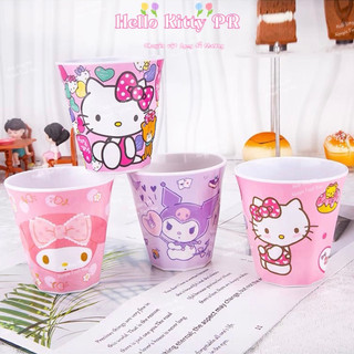 🌸𝐓𝐀̣̆𝐍𝐆 𝐐𝐔𝐀̀🌸 Ly cốc đa giác - ống hút Hello Kitty, Kuromi, Melody, Cinnamoroll, Spider man, Elsa,  Doraemo