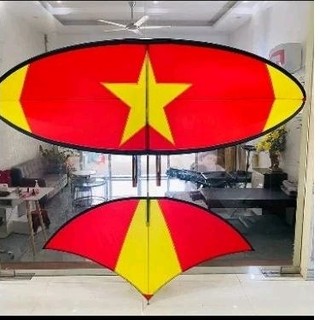 Diều cacbon lắp ghép 2m.
