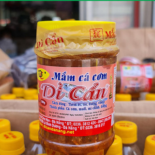 Mắm cá cơm dì cẩn hủ 500gr mắm cái đặc sản đà nẵng hương vị đậm đà thơm ngon