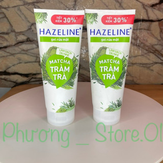 Gel rửa mặt ngừa mụn Hazeline Matcha Tràm Trà 170ML