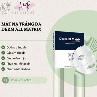 [CHÍNH HÃNG] Mặt nạ dưỡng trắng da cao cấp Dermall Matrix 35g