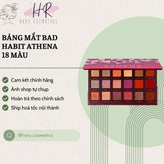 [CÓ SẴN] Bảng Phấn Mắt Bad Habit Athena Eyeshadow Palette