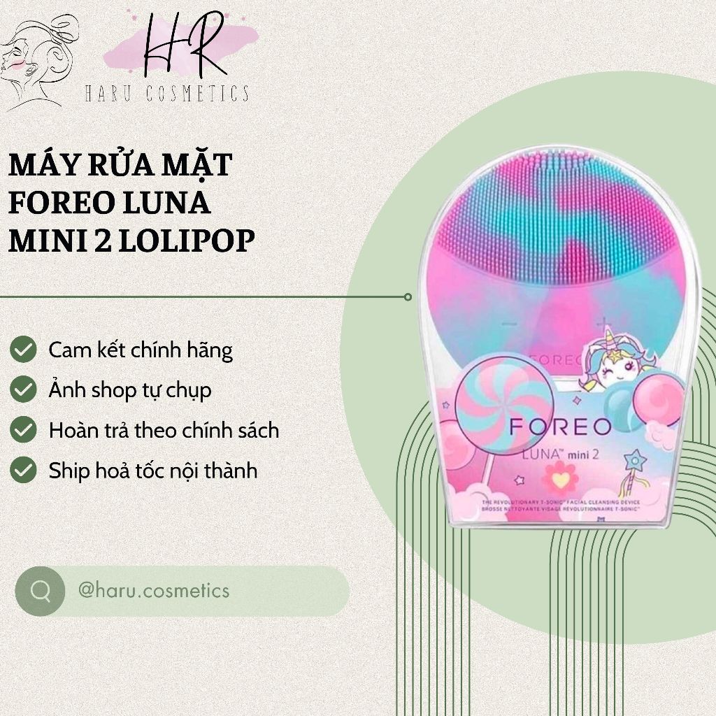 [1 ĐỔI 1- 2 NĂM] Máy rửa mặt FOREO LUNA MINI 2
