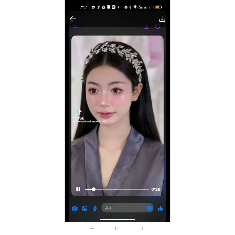 bờm cài tóc