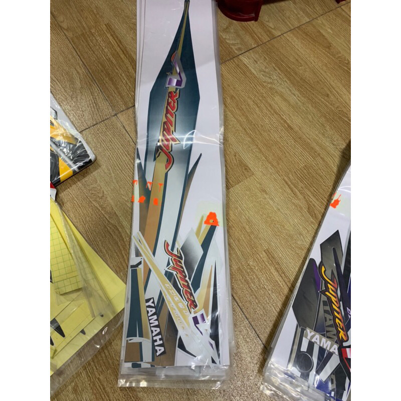 Tem dán 3 lớp xe Jupiter V (tem zin chính hãng yamaha )