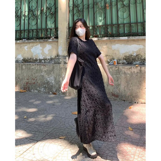 (có bán sỉ, hoả tốc, ảnh thật) 🍀 BEWI DRESS 🌻ĐẦM BASIC MAXI