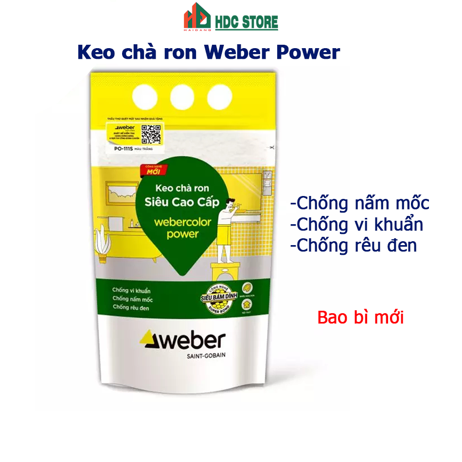 Keo Chít Mạch,Chà Ron Weber Cao Cấp ,Chống thấm,Chống Mốc và Rêu Đen