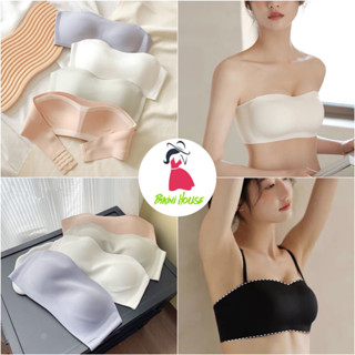 Áo Lót Nữ Quả Ngang Hở Lưng Nâng Ngực Không Gọng Chống Tụt Tạo Khe Cao Cấp 4033  { G403 }