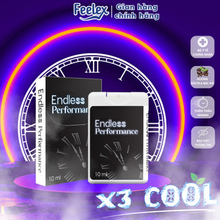Gel bôi trơn quan hệ Endless performance mát lạnh, tiện dụng, hỗ trợ kéo dài thời gian quan hệ - lọ 10ml