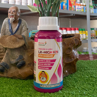 Phân Bón Vi Lượng hiệu LK - High Kin chai 200ml kẽm mângn Biocrop