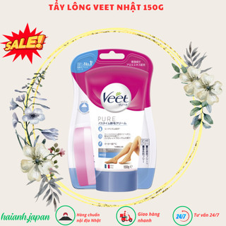 Hàng Nhật Chuẩn Kem tẩy lông Veet 150g mẫu mới