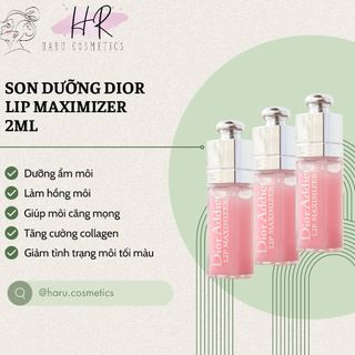 Son dưỡng Có Màu Dior Lip Maximinizer Giúp Giữ Độ Ẩm, Căng Bóng Môi - Không Hộp 2ml