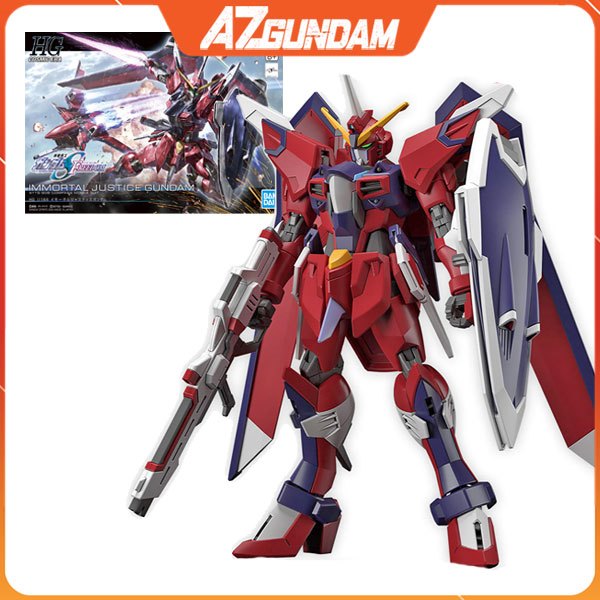 [CÓ SẴN] Mô hình lắp ráp Gundam HG Immortal Justice Gundam, Hàng Chính Hãng Bandai - Nhật Bản