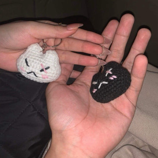 Móc khoá Thỏ Bunny len