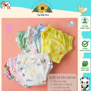 Quần bỏ bỉm Goodmama Thông Hơi cho bé trai,gái cho bé từ 5-17kg Size 80/90/100/110 (SL 1 cái)