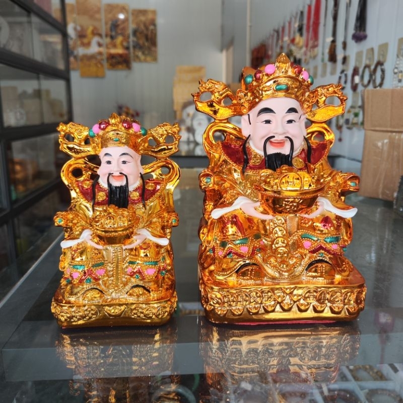 Tượng Thần Tiền Đặt Bàn Thờ Thần Tài Thổ Địa
