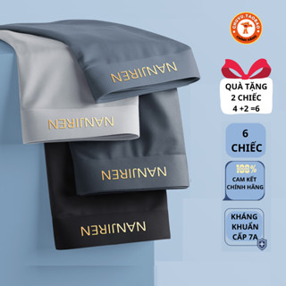 Quần lót nam NANJIREN - quần sịp vải thun lạnh, co giãn siêu mỏng kháng khuẩn, thấm hút tốt