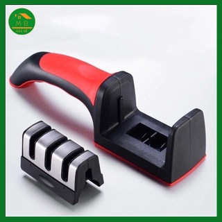 Dụng cụ mài dao kéo 3 khe 3 cấp độ cầm tay tiện lợi mài dao kéo chất lượng cao cấp tiện dụng