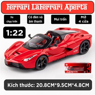Mô hình xe ferrari laferrari aperta 1:22 jiaye model ot339 ot049