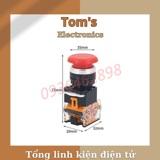 Công tắc nhấn đề LA38-11M phi 22mm