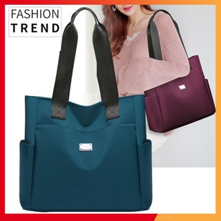 Túi đeo vai nữ công sở size rộng nhiều ngăn chất vải Oxford chống thấm nước túi tote vải thời trang túi xách nữ TX03