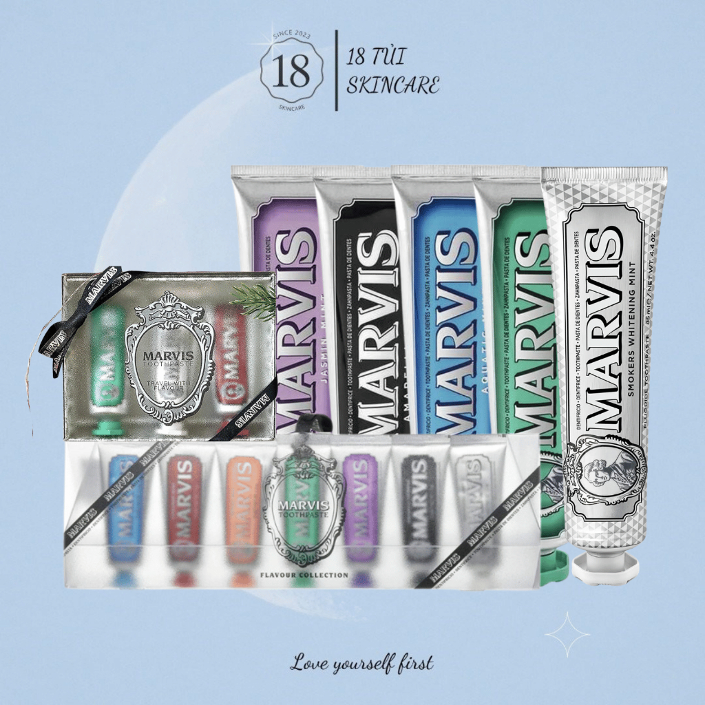 (Nhiều Loại) Kem Đánh Răng Marvis Toothpaste
