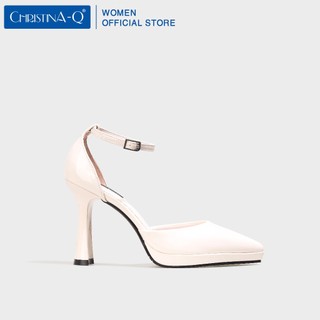 Giày nữ cao gót bít mũi nhọn christina-q gbn362e