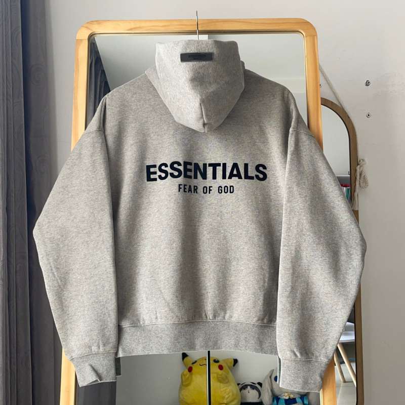 [ Chính Hãng ] Áo hoodie Essentials FOG màu xám chính hãng