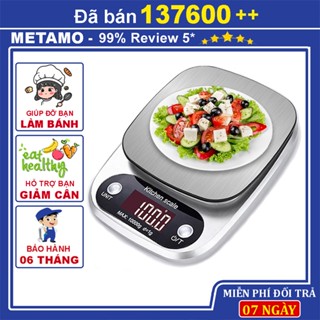 Cân tiểu ly điện tử nhà bếp mini định lượng 1g - 5kg, Cân tiểu li làm bánh độ chính xác cao kèm quà tặng