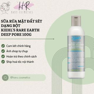 Sữa rửa mặt đất sét dạng bột Rare Earth Deep Pore Cleanser 100g