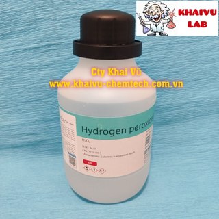 OXY GIÀ 30% H2O2 CHAI 500ML HYDROGEN PEROXIDE 30% thí nghiệm