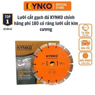 Lưỡi cắt gạch đá KYNKO chính hãng phi 180 có răng lưỡi cắt kim cương