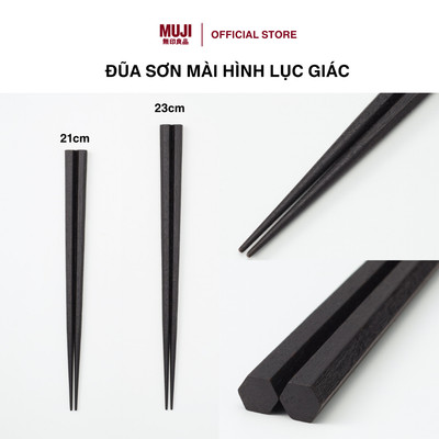 Đũa Sơn Mài Hình Lục Giác MUJI