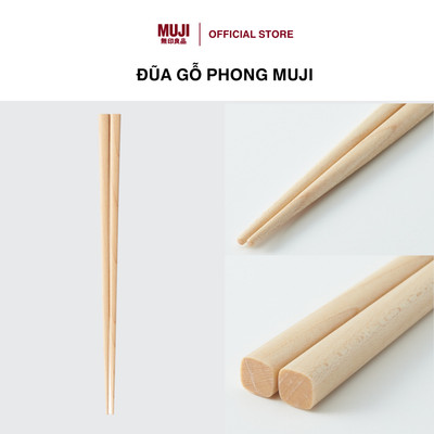 Đũa Gỗ Phong 21cm MUJI