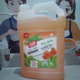 Lau sàn Gift - nước thơm lau sàn hương hoa Tulip can 3.8 kg