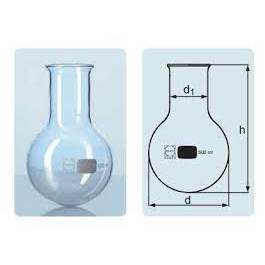 Bình cầu đáy tròn 100ml, 250ml, 500ml, 1000ml, 2000ml