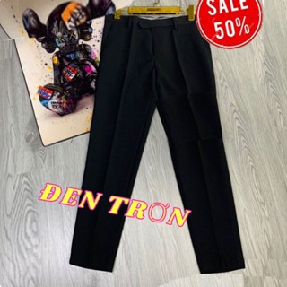 Quần Âu Nam , Quần dsq , amiri 4 khóa , quần âu 4 sọc trắng, quần vải nam - Chất Vải Cotton Siêu Đẹp