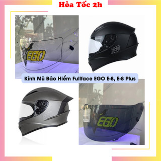 Kính thay thế mũ bảo hiểm ego e8, e8 plus