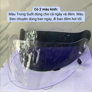 Kính thay thế mũ bảo hiểm Ego E8, E8 Plus