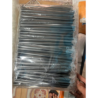 set 2 bịch Ống hút trà sữa cao cấp màng bọc ( phi 6-8-12)