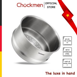 Khay Hấp KINSGEM by CHOCKMEN Size 16-18-20-24CM Inox 304 Xửng Hấp Xôi Đồ Ăn