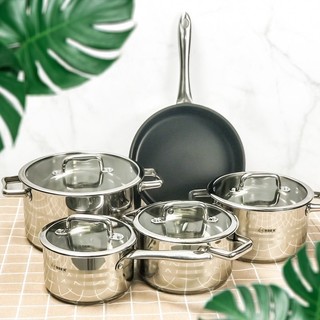 Bộ 5 nồi chảo đức arber huyền thoại - model dolphin