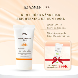 Kem chống nắng cho da dầu mụn Dr.G Brightening Up Sun+ SPF50+ PA+++ 50ml