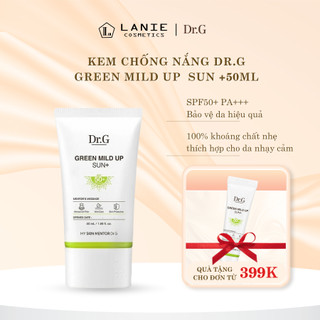 Kem chống nắng nâng tông giảm tiết dầu Dr.G Green Mild Up Sun+ 10ml