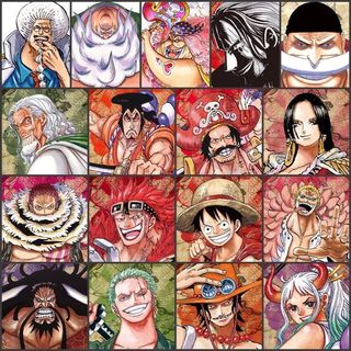 Poster dán tường, hình Anime One Piece dán trang trí - Có Sẵn Keo Dán